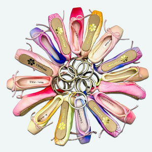 Virtisse Mini Pointe Shoes Keyrings