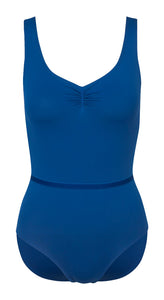 Ivy Ruche Front Sleeveless Leotard