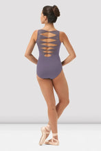 Load image into Gallery viewer, Mirella Boat Neckline Tank Leotard
