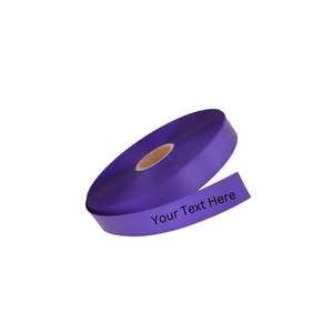 Printed Single Sided Satin Ribbon