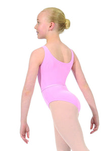 Pink Girls and Ladies Sleeveless Dance Leotard