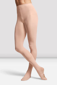 Ballet Pink Contoursoft Adaptatoe Convertible Tights (T0982)