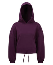 Load image into Gallery viewer, Women&#39;s cropped oversize hoodie
