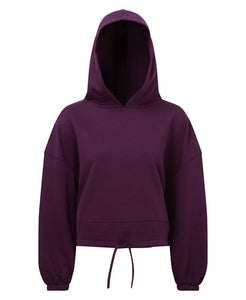 Women's cropped oversize hoodie