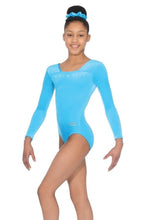 Load image into Gallery viewer, Sparkle Long Sleeved Gymnastics Leotard
