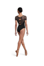 Load image into Gallery viewer, Anna Square Neckline Cap Sleeve Leotard
