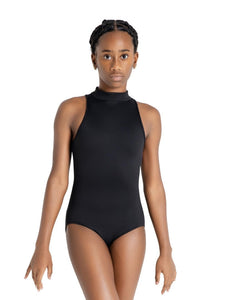 Girls Mystical Forest High Neck Mesh Back Leotard