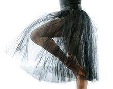 Load image into Gallery viewer, Black Childrens and Adults Romantic Tutu Skirt
